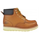955 6" Padded Collar Moc Toe Work Boot